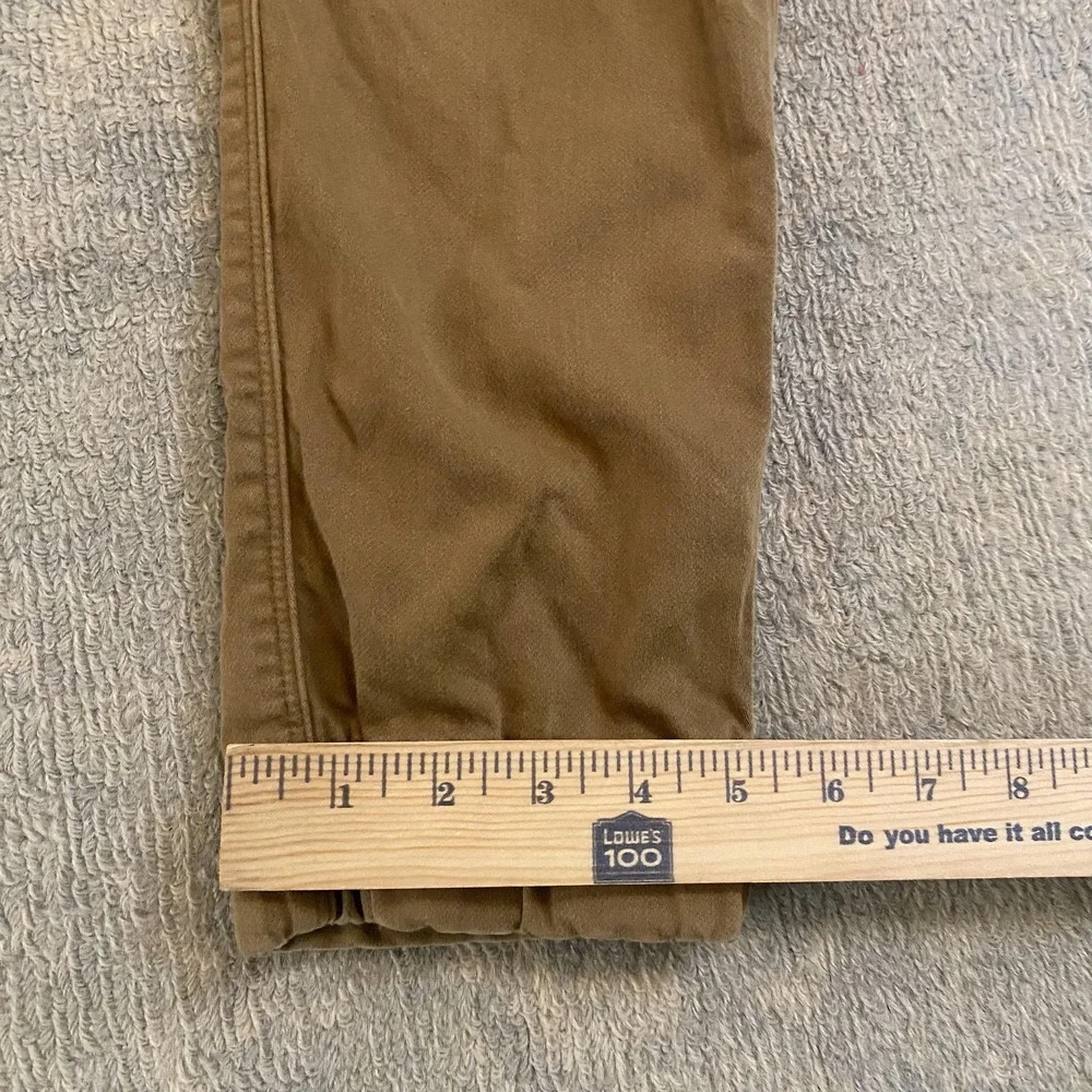 DU/ER Pants Mens 34x29 Brown N2X Slim Fit Jogger Stretch Casual Tapered Cuffed